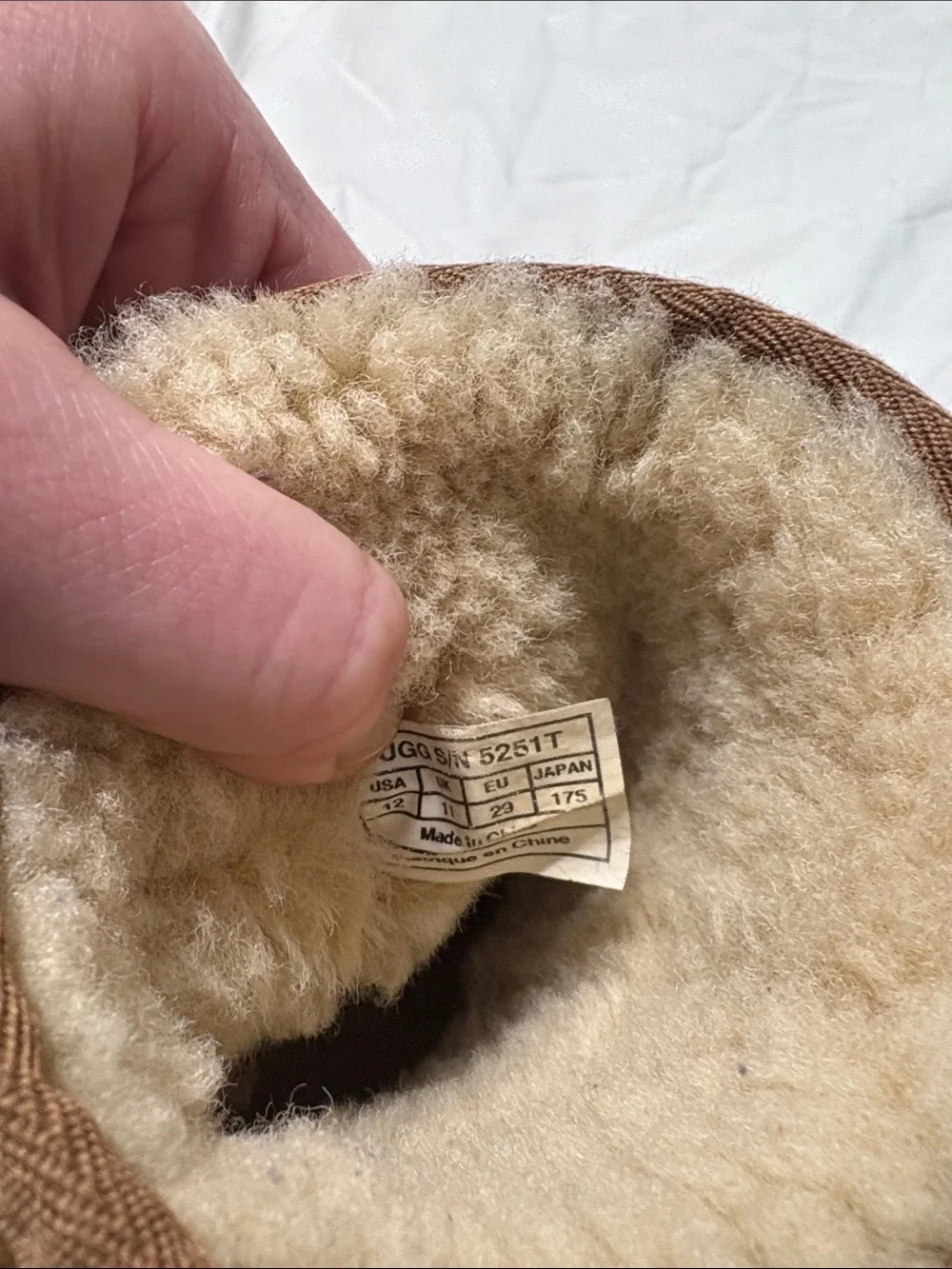 UGG Kids Chestnut Suede Shearling Boots